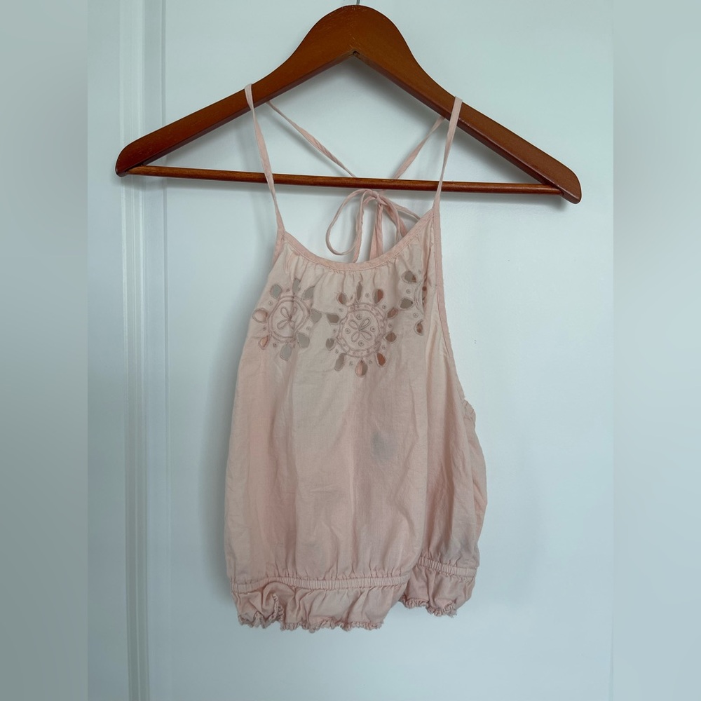 Light Pink Sleeveless Top